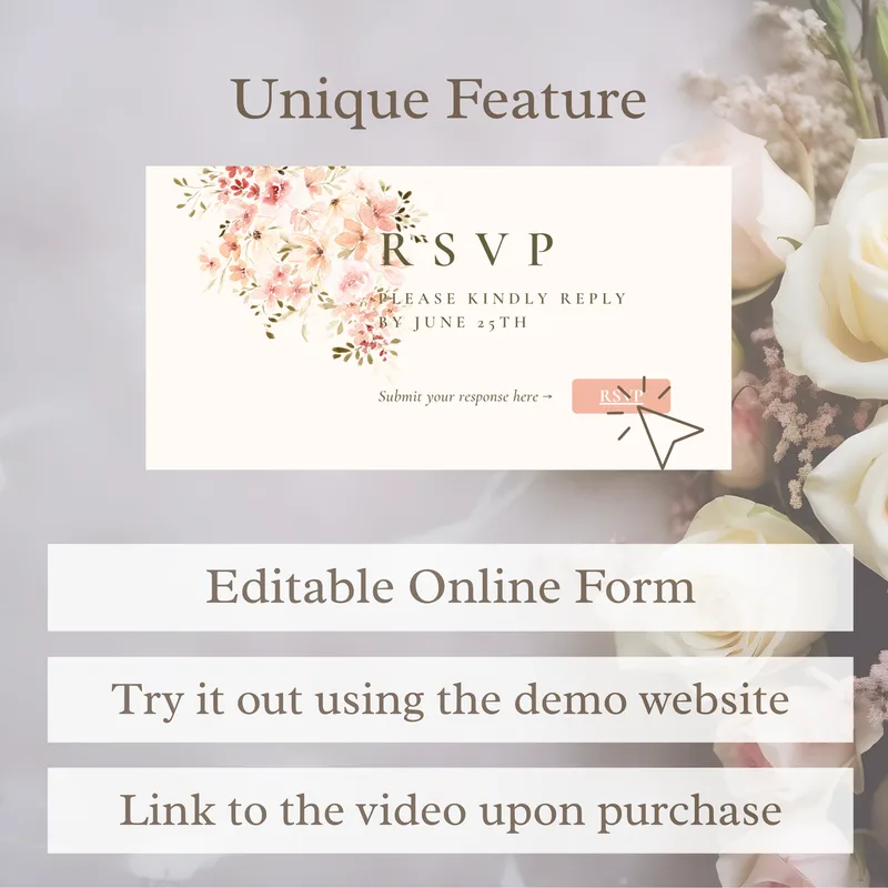 Epoch Templates — Canva Wedding Website Template (Functional RSVP + Image Branding Kit) · screenshot 3 of 4