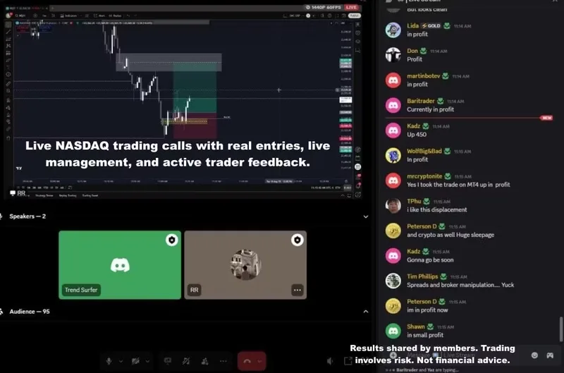 Traders Compound — AiO + Daily Live Membership · screenshot 2 of 3