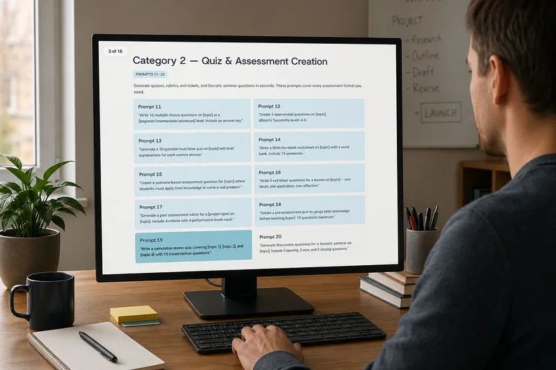 Learnly — The AI Classroom Toolkit — 50 Prompts, Planners & Guides for Teachers · screenshot 2 of 6