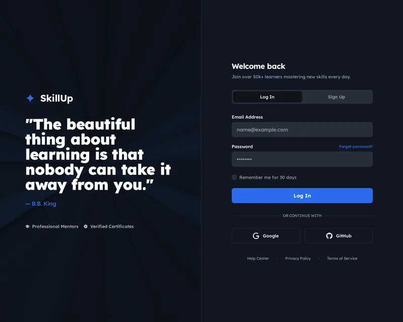 Crea8ive Labs — E-Learning Platform UI Design · screenshot 3 of 6