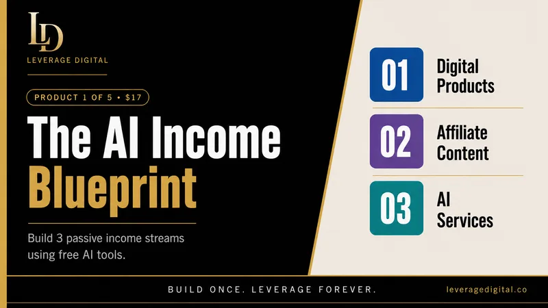 Leverage Digital — The AI Income Blueprint · screenshot 1 of 1