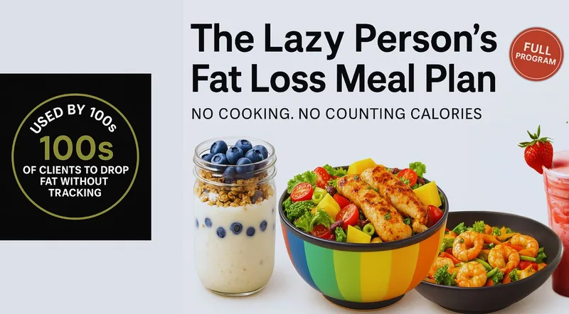 FitFastCoach — The Lazy Person’s Fat Loss Meal Plan · screenshot 1 of 3