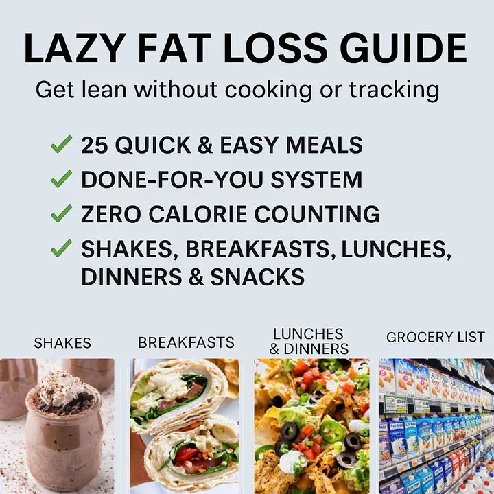 FitFastCoach — The Lazy Person’s Fat Loss Meal Plan · screenshot 2 of 3