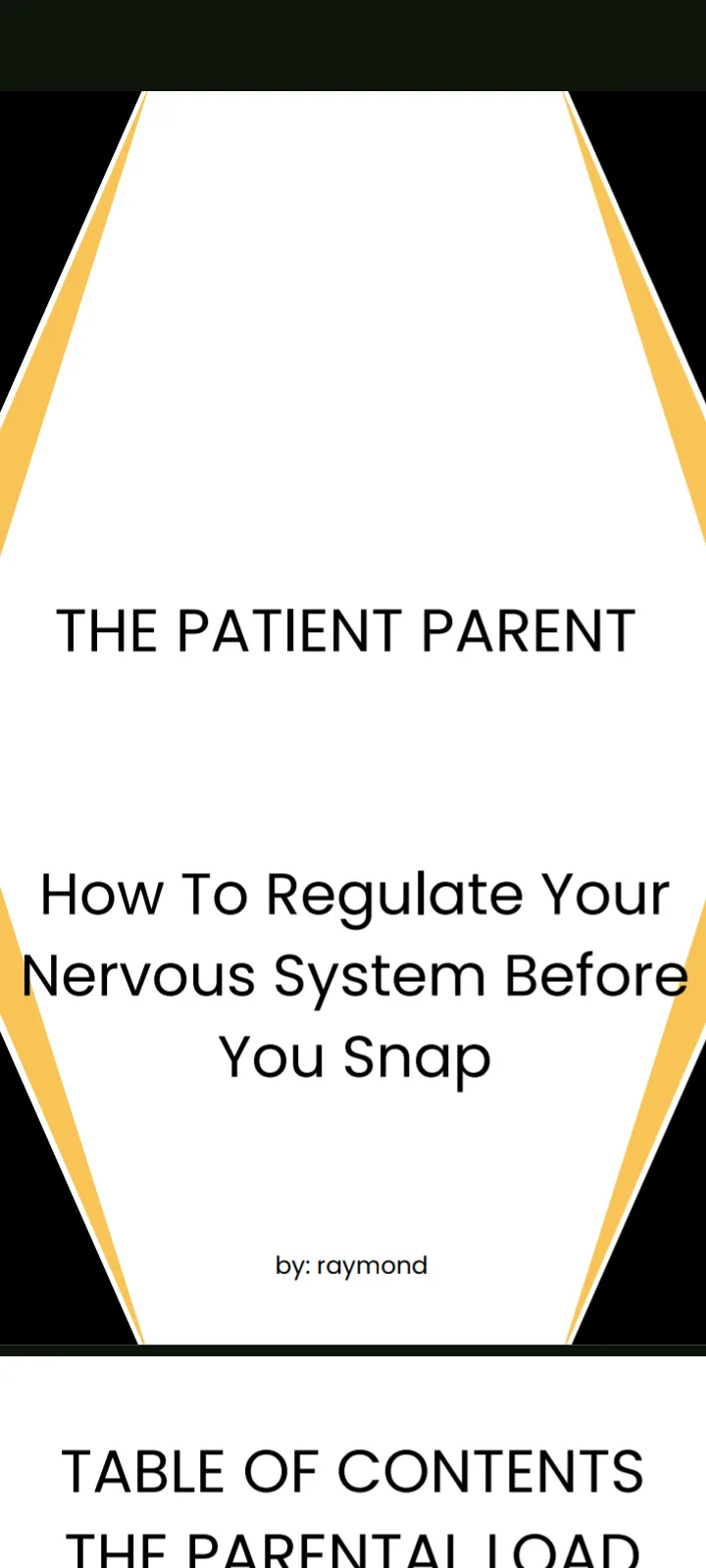 BRIGHT PICKS — THE PATIENT PARENT · screenshot 2 of 4