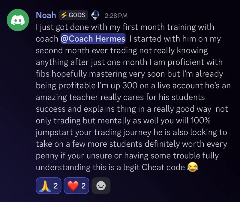 School of gods — 1on1 Coaching (1month) · screenshot 2 of 4
