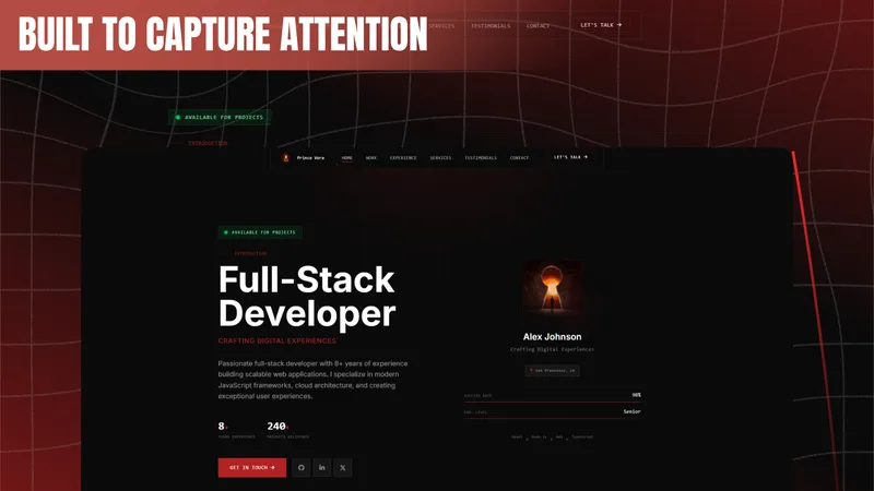Red Pixel Studios — RedPixel Pro - Portfolio Manager · screenshot 1 of 6