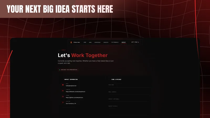 Red Pixel Studios — RedPixel Pro - Portfolio Manager · screenshot 4 of 6