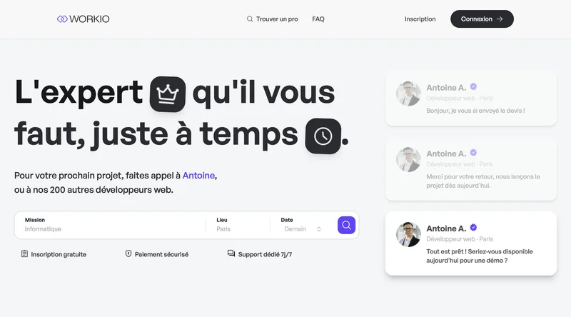 MyWorkio — Créateur Workio - Accès à vie · screenshot 1 of 2