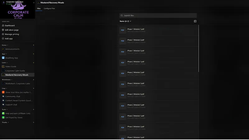 Corporate Calm — Corporate Calm: Flow (Popular) · screenshot 2 of 4