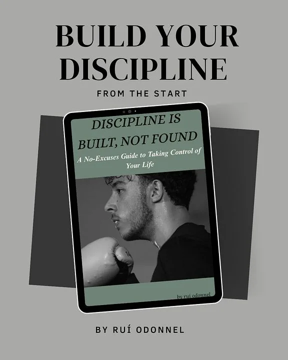discipline ebook — DISCIPLINE IS BUILT, NOT FOUND · screenshot 1 of 1