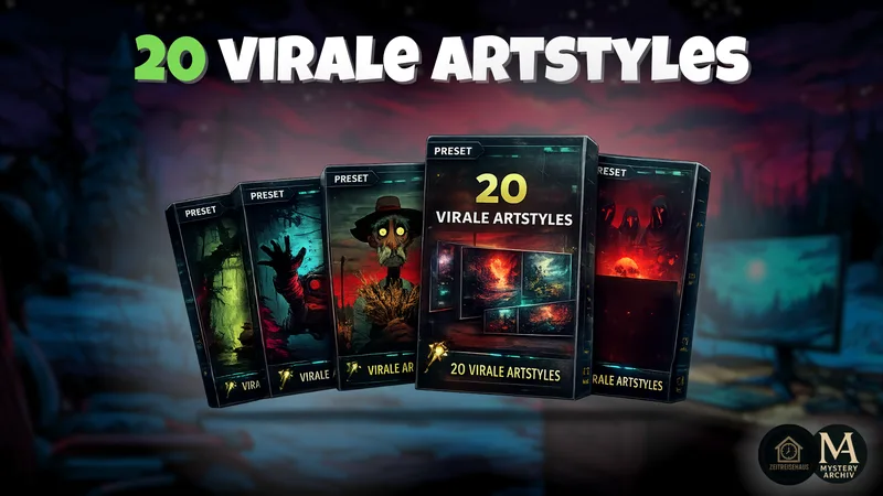 Mystery & History — Viral Artstyle Collection · screenshot 1 of 3
