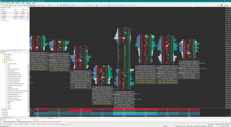 JFL Quant — OrderFlow Footprint  MT5 · screenshot 2 of 4