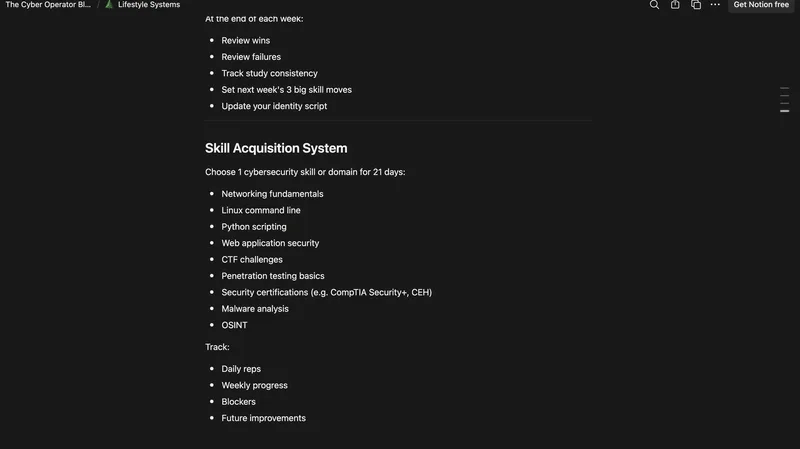 Ordino — The Cyber Operator Blueprint · screenshot 6 of 6