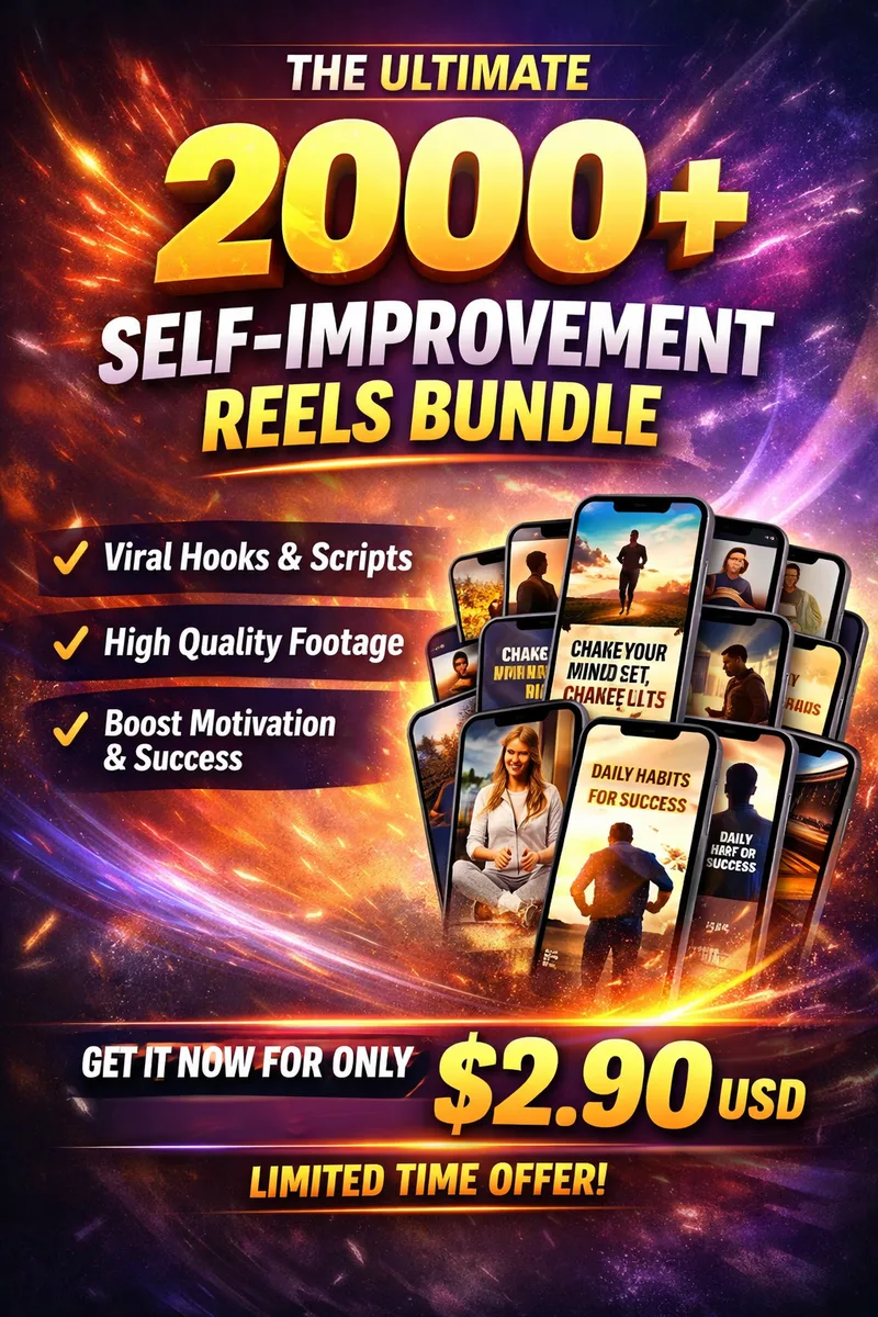FORGE — Self-Improvement Reels Bundle. · screenshot 1 of 1