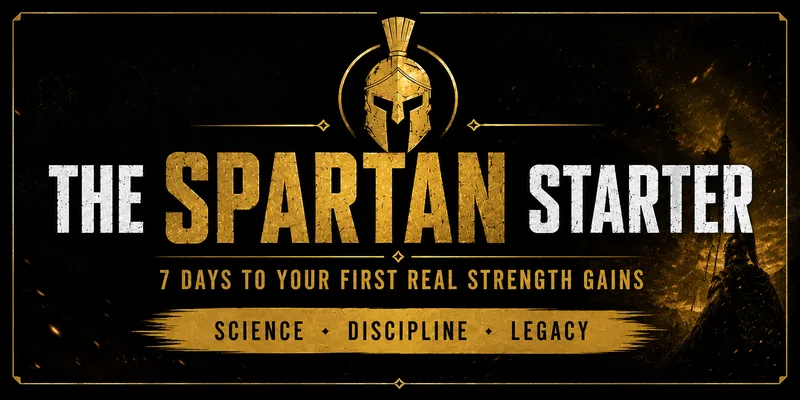 Spartans — The Spartan Starter — 7 Days to Your First Real Strength Gains · screenshot 1 of 1