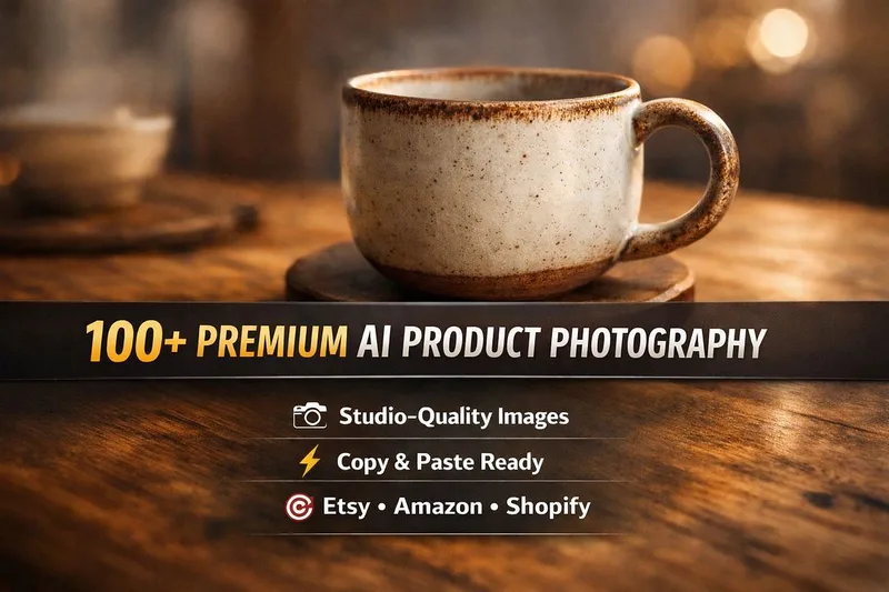 Fateh Store — 100+ Premium AI Product Photography Prompts · screenshot 1 of 1