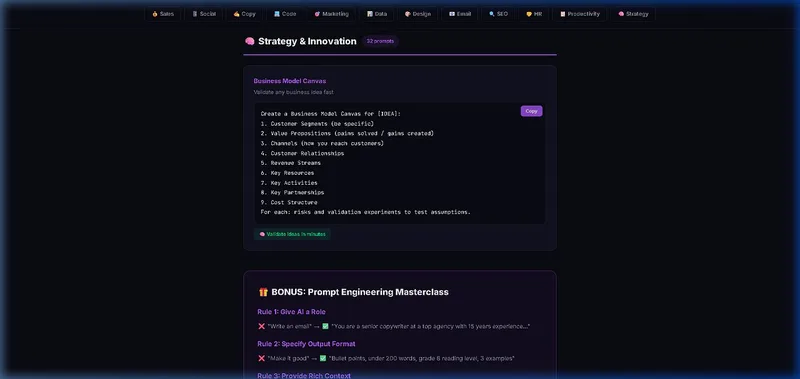AI Prompt Vault™ — AI ScriptVault™ · screenshot 1 of 4