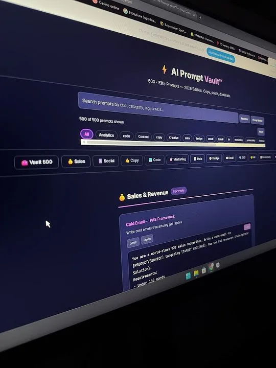 AI Prompt Vault™ — AI ScriptVault™ · screenshot 2 of 4