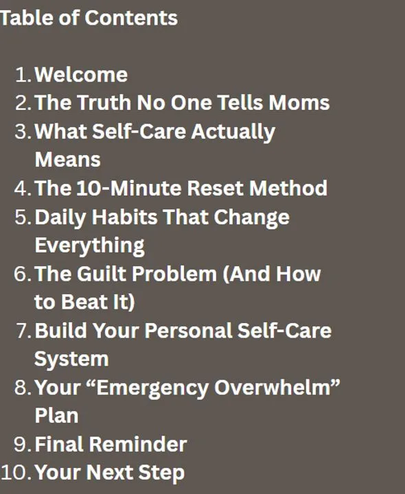 The Parenting Playbook — MOM!!! Don't Forget You · screenshot 3 of 3
