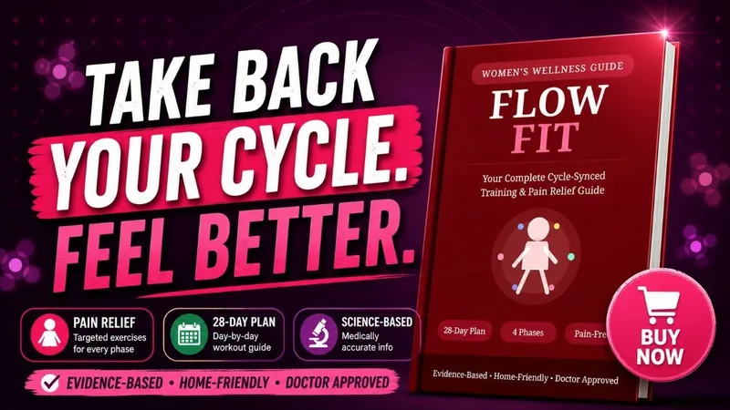 Synced Wellness —  FLOW FIT : The Women's Cycle-Synced Pain Relief Training Guide · screenshot 1 of 1