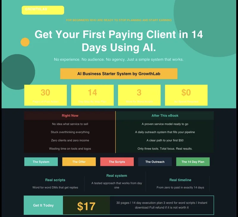 GrowthLab — Business Starter eBook · screenshot 1 of 1