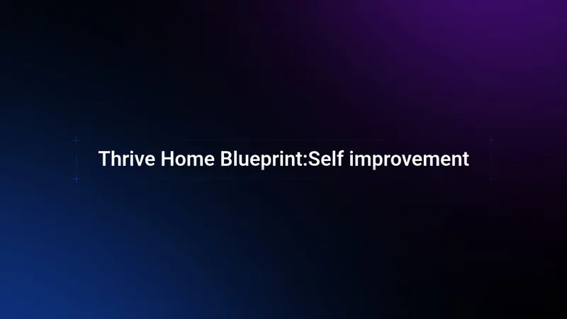 FitMastery: Coaching & Courses — Thrive Home Blueprint · screenshot 1 of 1