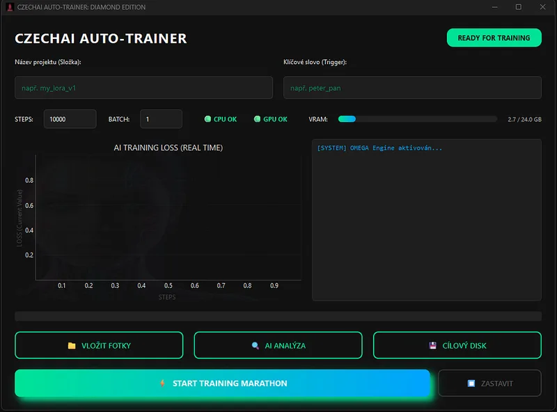 czechai — CZECHAI AUTO-TRAINER: DIAMOND EDITION · screenshot 1 of 1