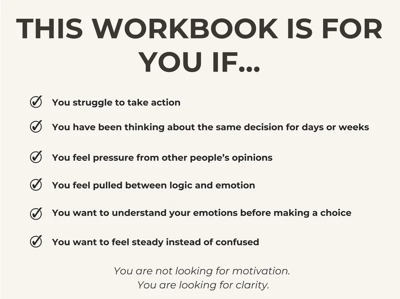 ASRIONA Life — Decision Clarity & Take Action Workbook · screenshot 3 of 5