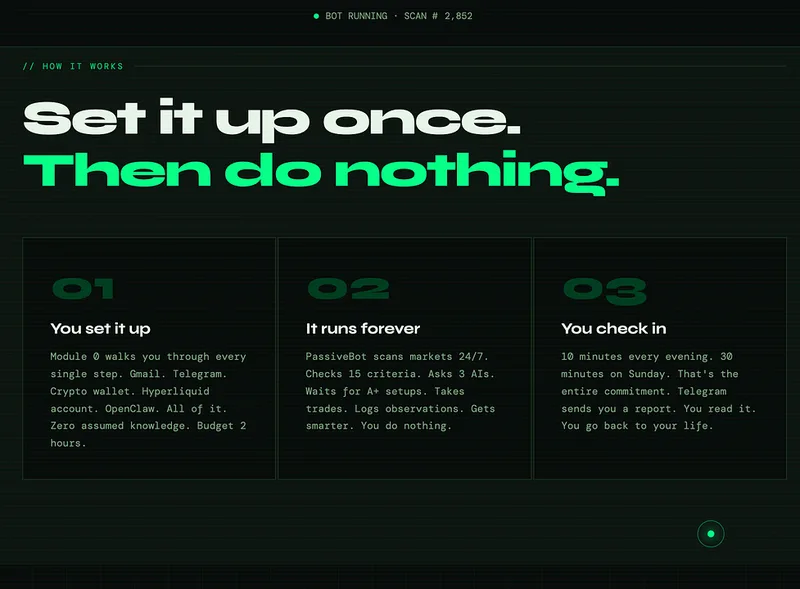 PassiveBot AI — PassiveBot AI · screenshot 3 of 4