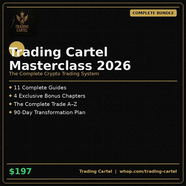 Trading Cartel — Trading Cartel Masterclass 2026 · screenshot 1 of 2