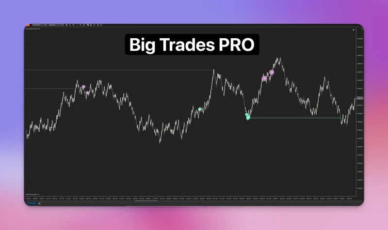 WickLabs — Big Trades PRO - NT Bubble Indicator · screenshot 1 of 4