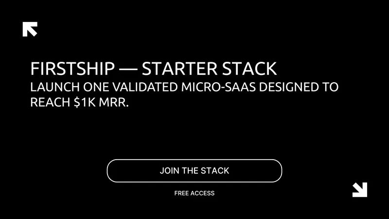 Firstship — Firstship Free Access · screenshot 1 of 1