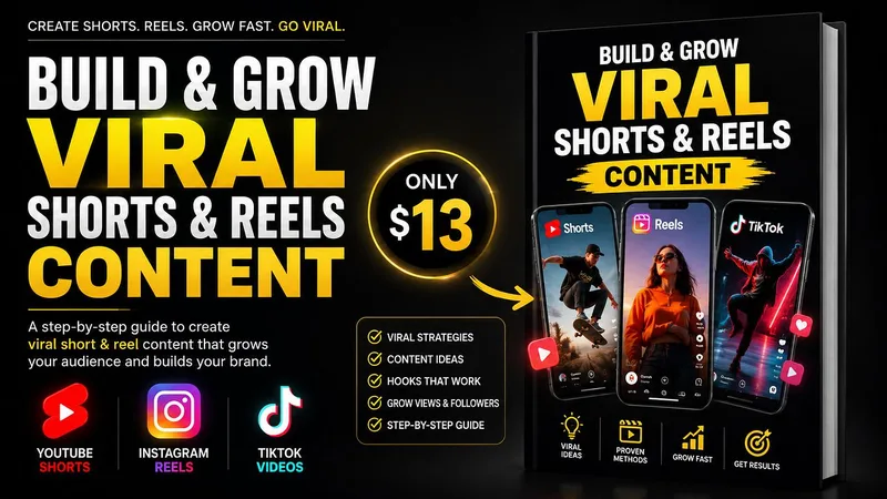 Digital Vault — Build & Grow Viral Shorts & Reels Content · screenshot 1 of 2
