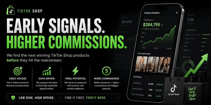TT Shop Signals — Premium TikTok Shop Signals · screenshot 1 of 1