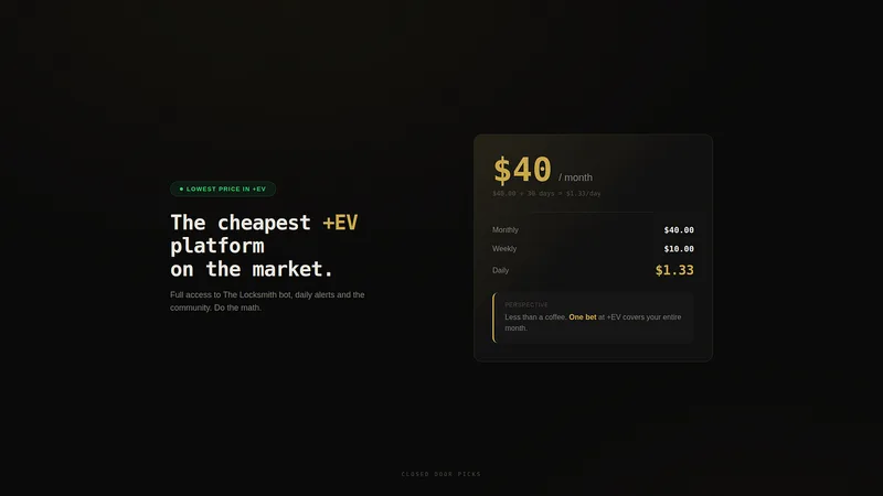 Closed Door Picks — Closed Door Picks · screenshot 1 of 1