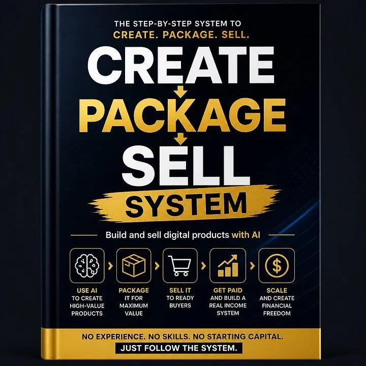 AI Product Systems — Create → Package → Sell System · screenshot 1 of 1