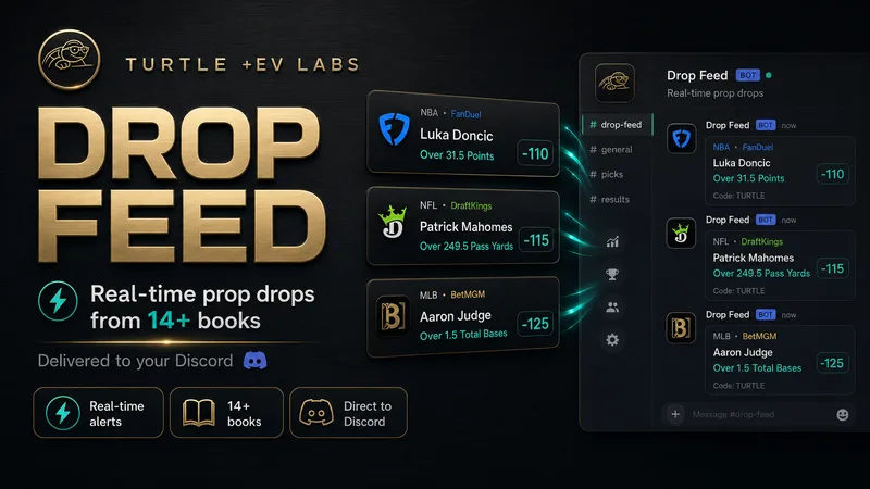 Turtle +EV Labs — Discord Bots — Drop Feed · screenshot 1 of 1