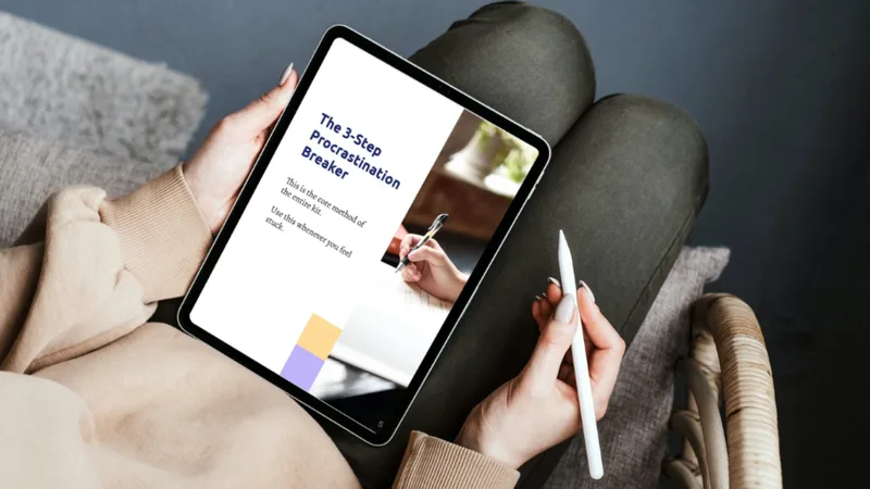 The Profit Architects — Procrastination Cure Kit · screenshot 2 of 6