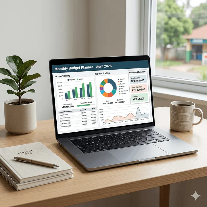 Vaultplan — Monthly Budget Planner: Interactive HTML Dashboard · screenshot 1 of 6