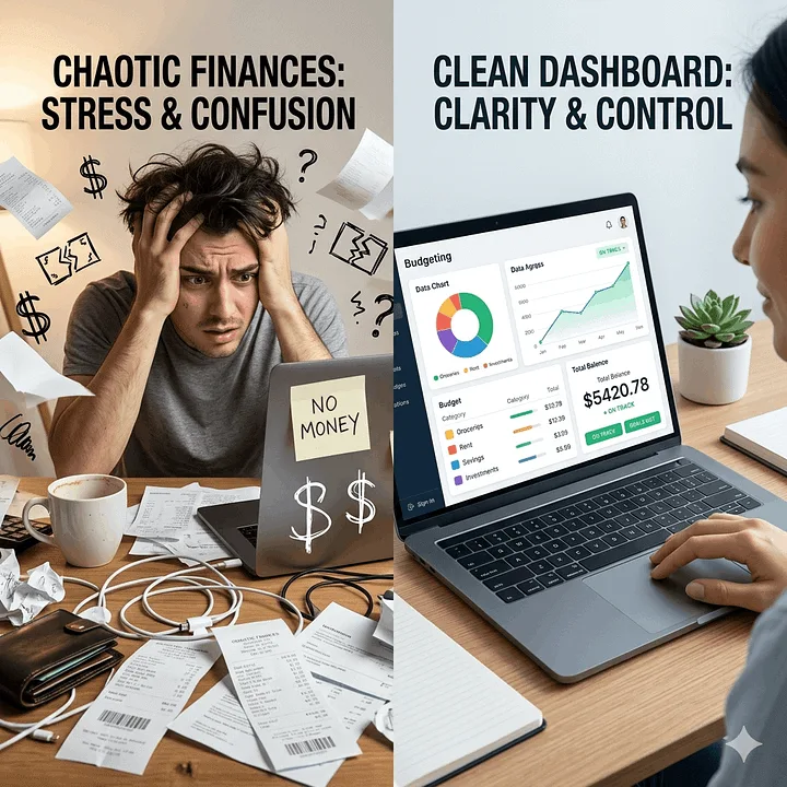 Vaultplan — Monthly Budget Planner: Interactive HTML Dashboard · screenshot 3 of 6