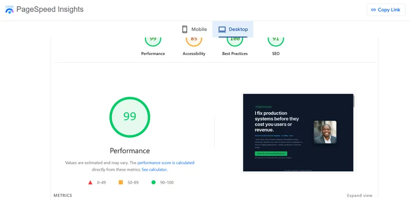 KEO Tech — Your Personal Site EASY · screenshot 3 of 6
