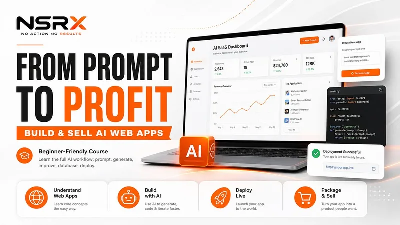 NSRX — Build & Sell AI Web Apps · screenshot 1 of 1