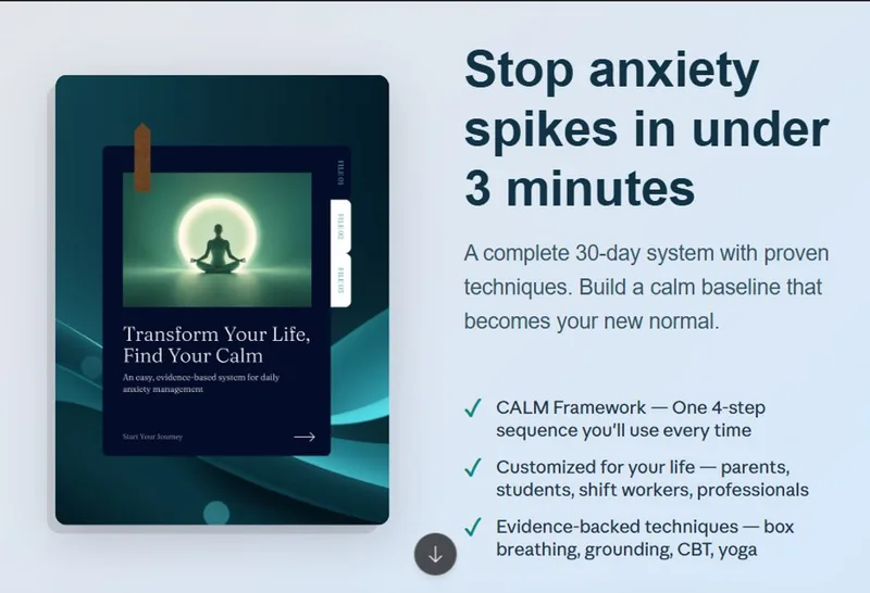 AnxietyFree Kit — Anxiety Attack Relief Kit · screenshot 1 of 4