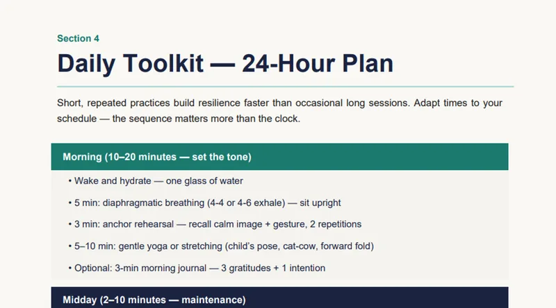 AnxietyFree Kit — Anxiety Attack Relief Kit · screenshot 4 of 4