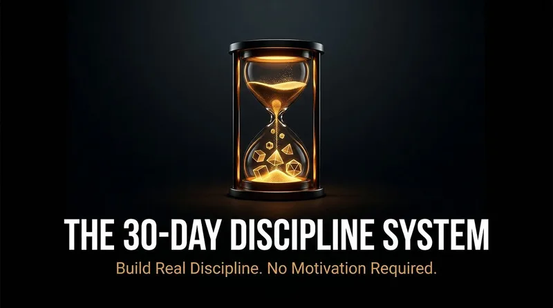 The Discipline Code — The 30-Day Discipline System · screenshot 1 of 1
