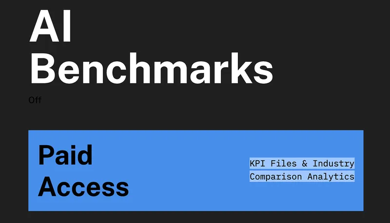 QX Foundation — AI Benchmarks & Industry Analytics · screenshot 1 of 1