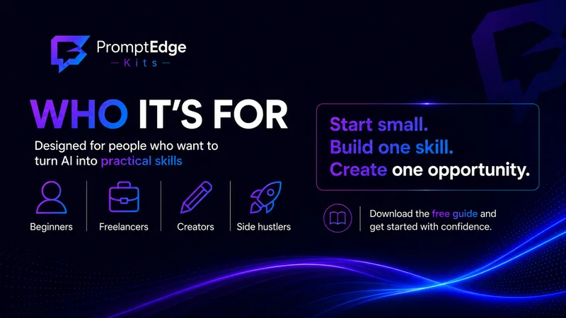 PromptEdge Kits — AI Side Hustle Starter · screenshot 2 of 3