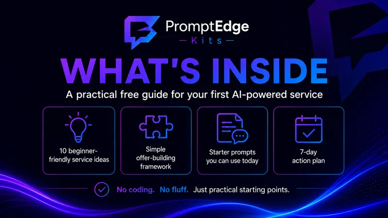 PromptEdge Kits — AI Side Hustle Starter · screenshot 3 of 3