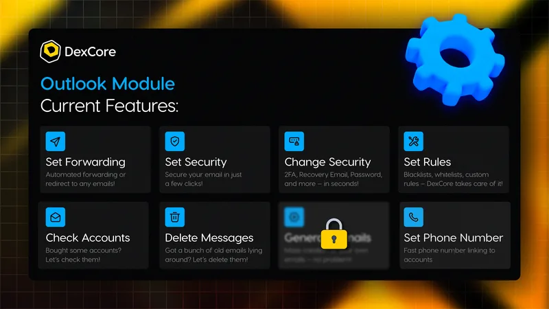 DexCore — Outlook Module · screenshot 1 of 1