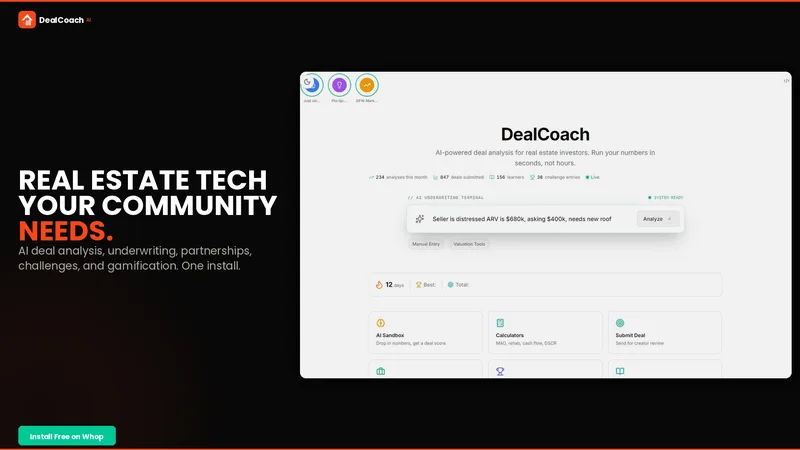 HawkStack.ai — DealCoach · screenshot 1 of 2